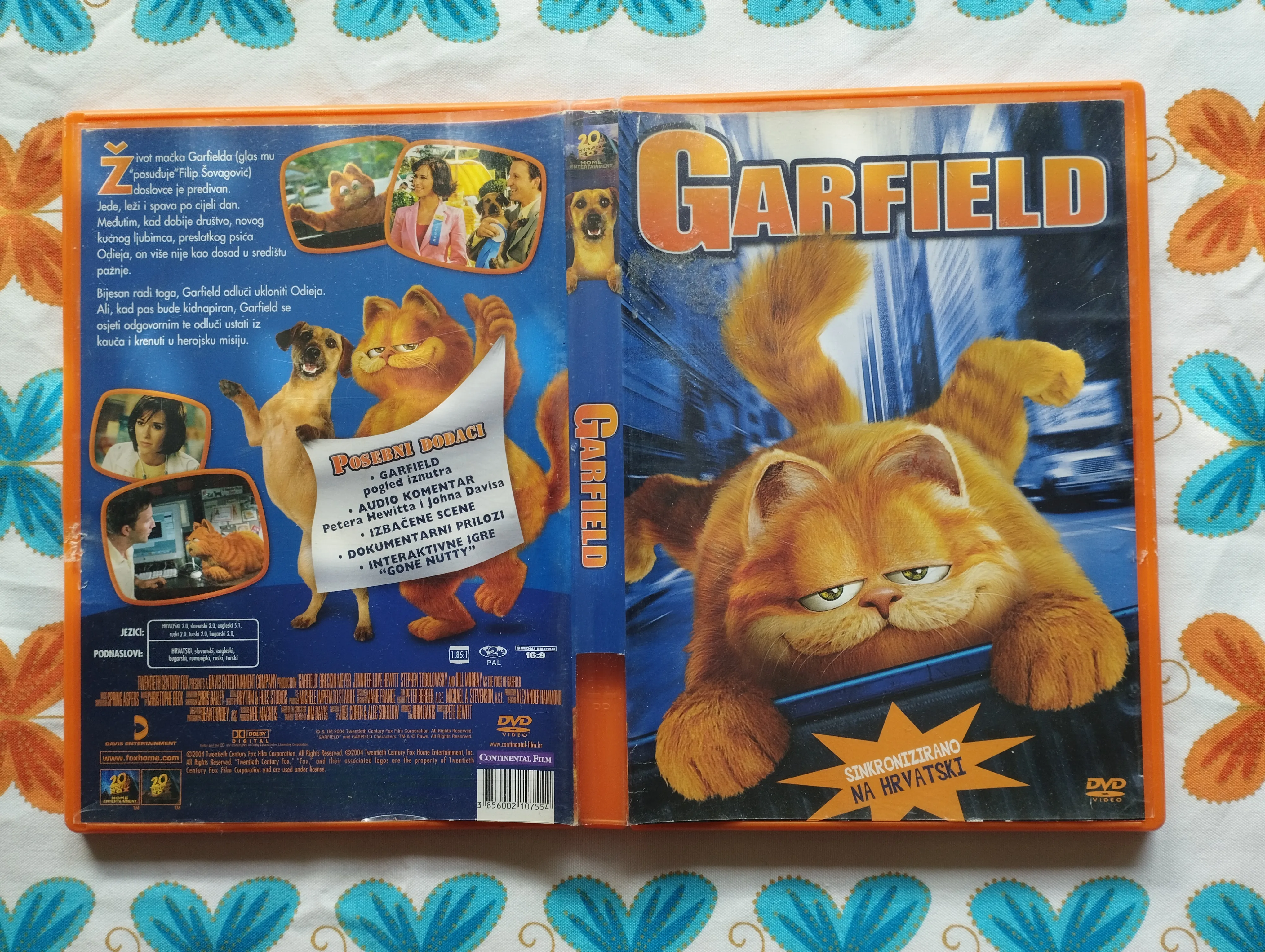 Garfield  DVD - cover