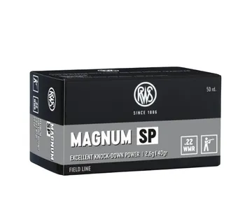 Karabinsko streljivo RWS TM .22 WMR - cover