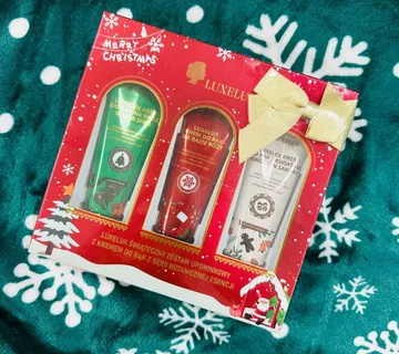 Božićna krema za ruke poklon set od 3 kom - cover