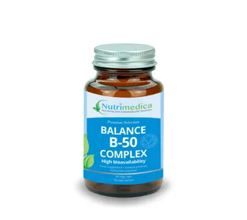 B50 kompleks Balance - Aktivni vitamini B skupine za energiju i živce - cover