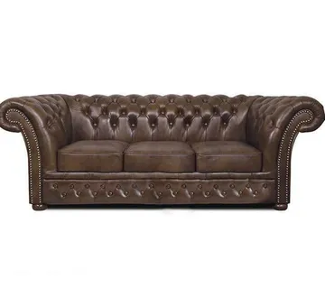 Chesterfield Trosjed Winfield Basic Luxe Leather | 3-sjedišta - cover