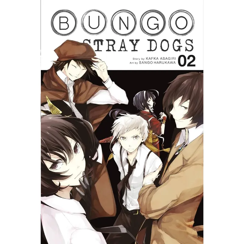 Bungo Stray Dogs, vol. 2 - cover