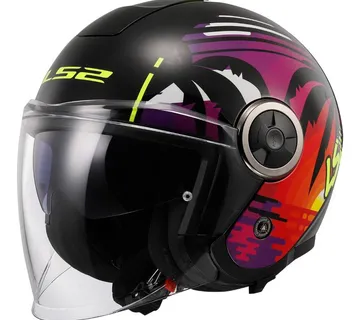 KACIGA LS2 OF620 CLASSY PALM CRNA - cover