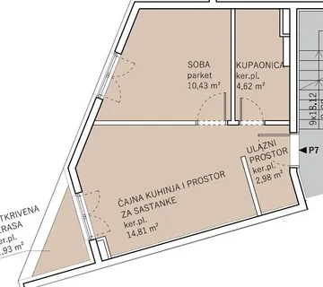 Split, Stobreč, poslovni prostor P7, 33,81 m2 + 1 GPM! (prodaja) - cover