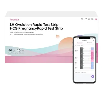 Test trakice za ovulaciju i trudnoću, Femometer 40LH + 10HCG - cover