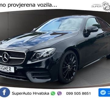 Mercedes E 220d Coupe Aut. AMG Line 194 KS, TEM+360°+GR SJED+KOŽA - cover