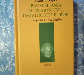 Frank Popper – Razmišljanja o progonstvu, umjetnosti i Europi - cover