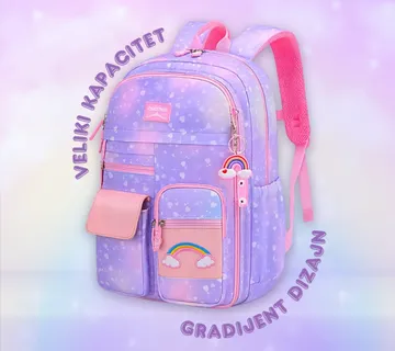 Rainbow - Školski ruksak - cover
