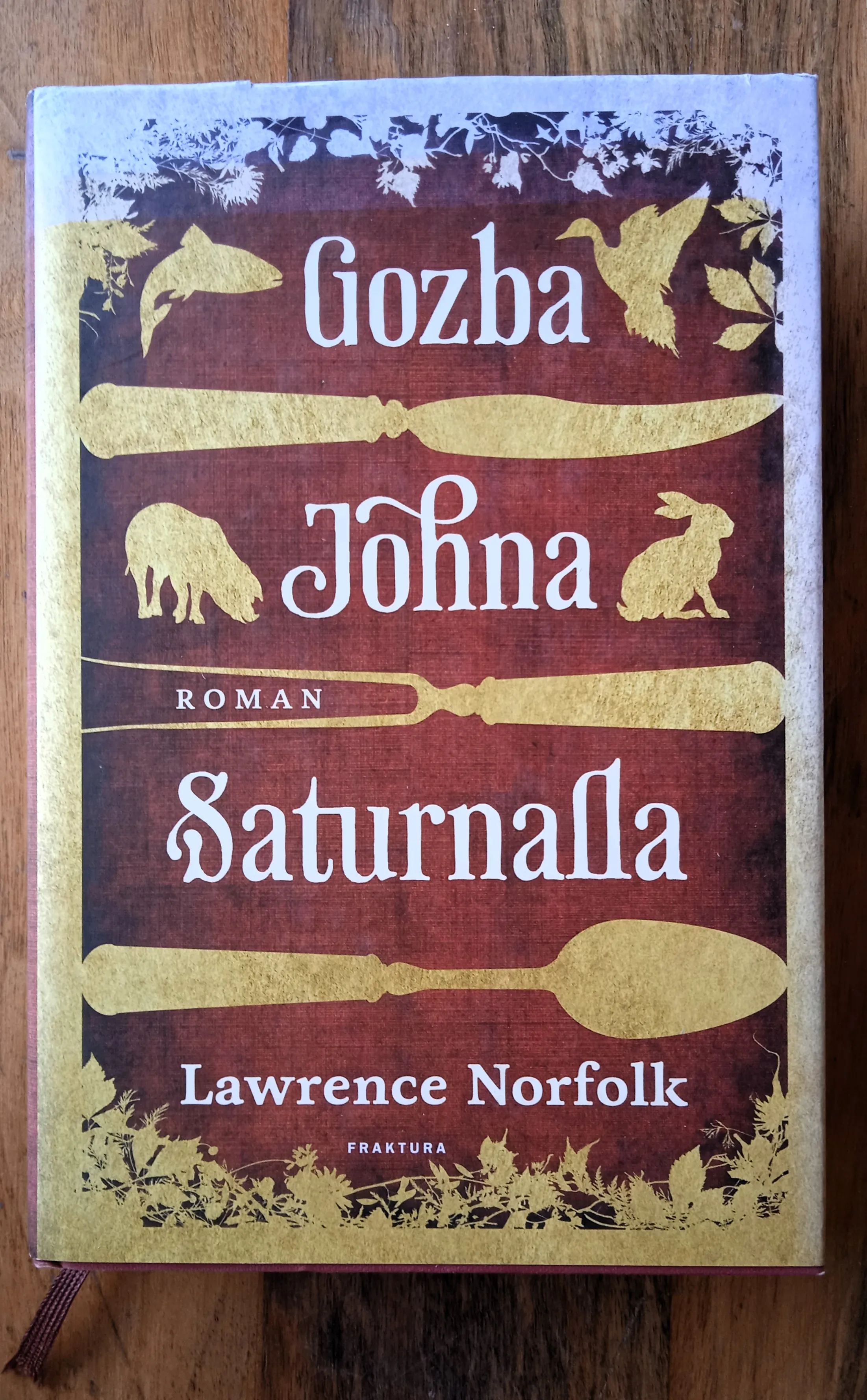 GOZBA JOHNA SATURNALLA Lawrence Norfolk - cover