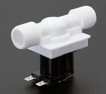 Plastični elektromagnetski ventil za vodu - 12V, pola cola - cover