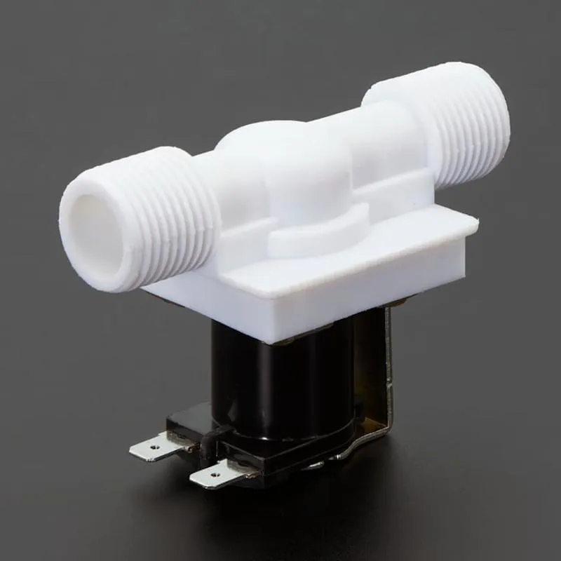 Plastični elektromagnetski ventil za vodu - 12V, pola cola - cover