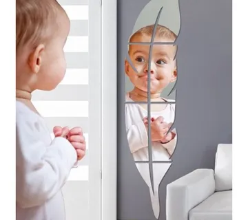 Zrcalna naljepnica za zid 120cm - cover