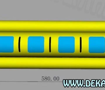 Napuhanac banana za vodu - 6m - DOSTUPNO ODMAH - cover