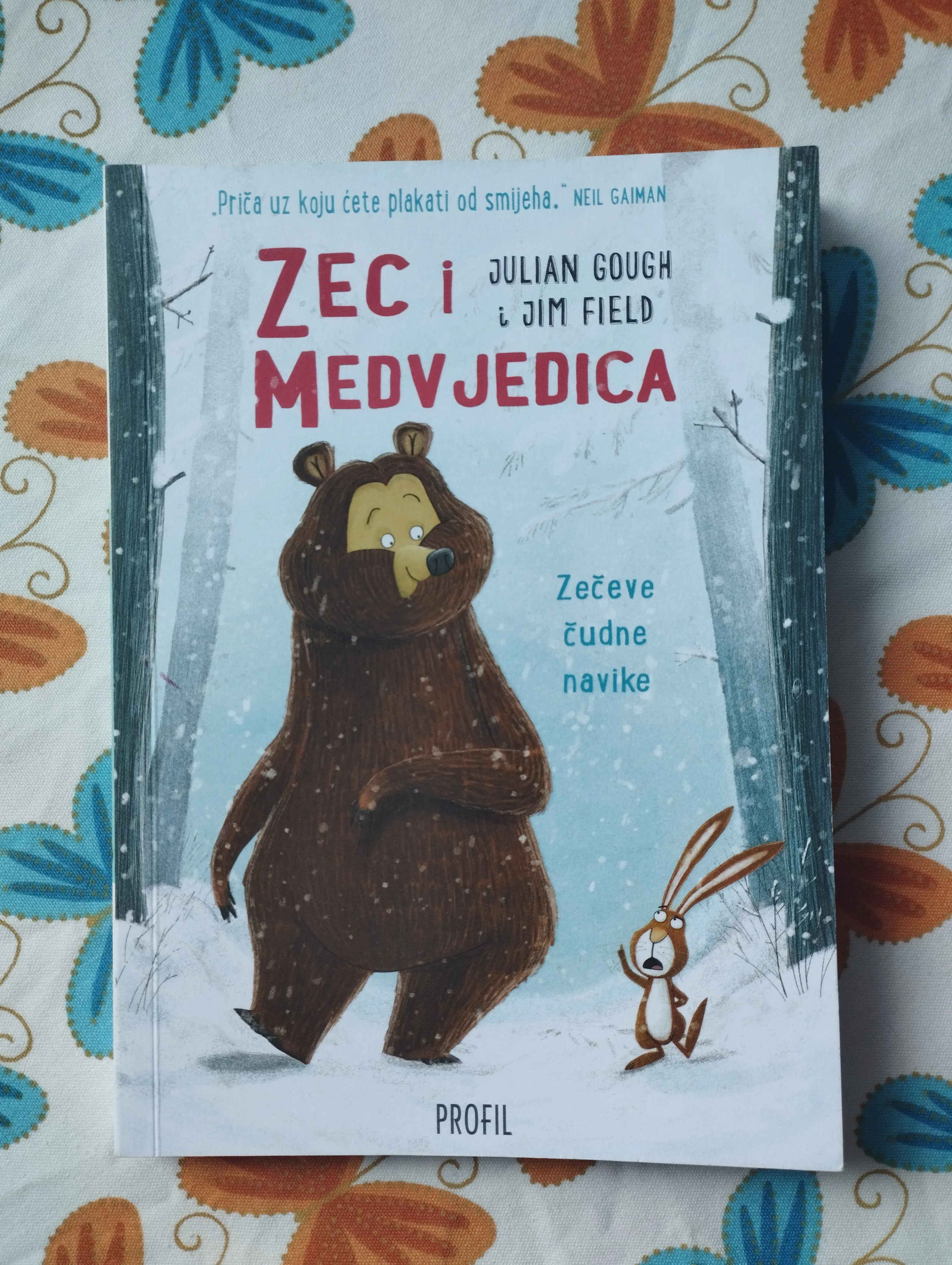 Julian Gough, Jim Field - Zec i Medvjedica - cover