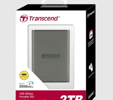 SSD 2TB Transcend ESD360C, USB-C - cover
