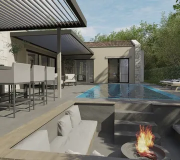 POREČ 3 KM-ZEMLJIŠTE NA PRODAJI SA GRAĐEVINSKOM DOZVOLOM - cover