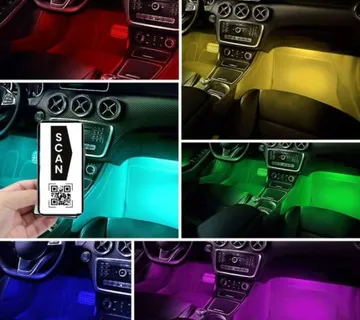 RGB Ambijetalno podno osvijetljenje automobila - cover