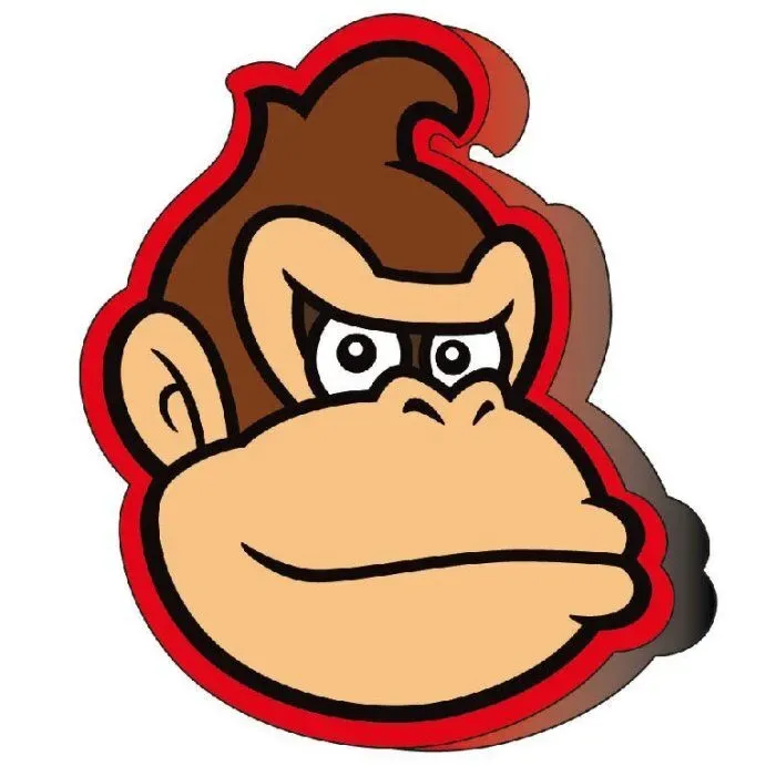 Super Mario Bros 3D Donkey Kong jastuk 40×40 - cover