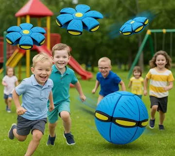 Magični frizbi koji se pretvara u loptu- zabava za djecu i ci - cover