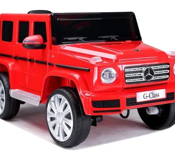 Licencirani auto na akumulator  Mercedes G500 - crveni - cover