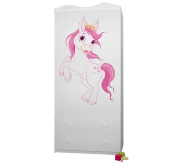 Dječji drveni ormar Dream - cover