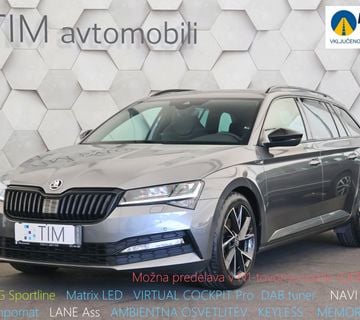 Škoda Superb Combi 2.0TDI DSG Sportline VIRTUAL Pro KAMERA NAVI - cover