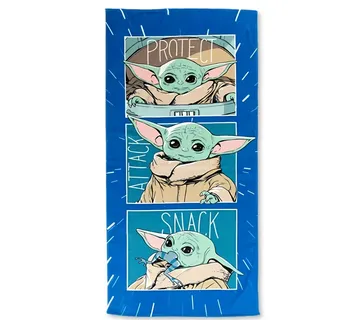 Star Wars ‘Grogu’ ručnik za plažu, 70×140 cm - cover