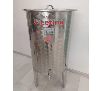 Inox bačva s plivajućim poklopcem 50l L - cover