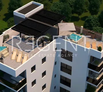Trogir, Okrug Gornji – Dvosoban penthouse s krovnom terasom 77 m2 - cover