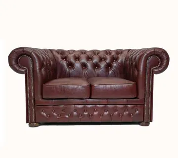 Chesterfield Dvosjed First Class Leather | 2-sjedišta | Cloudy Red - cover