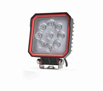 SKYLED RED LINE kvadratna radna svjetiljka 27W, 9 LED - cover