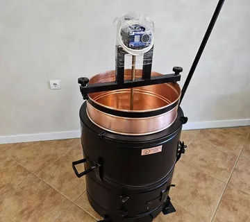 Kotao za kuhanje džema s električnom miješalicom - cover