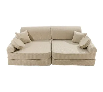 Velika modularna sofa za djecu - Ecru - cover