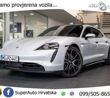 Porsche Taycan 4S Sport Turismo 571 KS, ZRAČNI+ACC+360+4xGR SJED+MATRI - cover