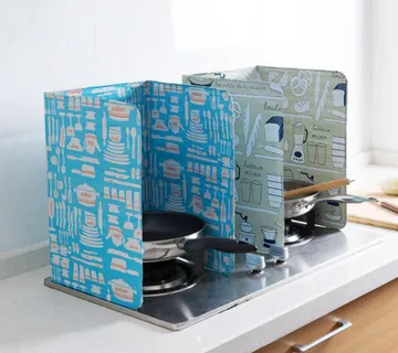 Kuhinjska pregrada protiv prskanja ulja – aluminijska folija s to - cover