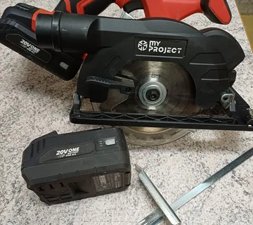 My project aku alati ubodna pila,brusilica cirkular i usisavać u kompl - cover