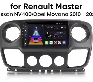 RENAULT MASTER 2010-2021 multimedija navigacija Carplay 2din android - cover