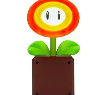 Lampa Super Mario Fire Flower 25cm - cover