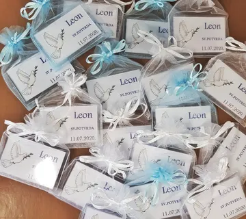 Zahvalnice za goste – magnetići za krizmu ili pričest - cover