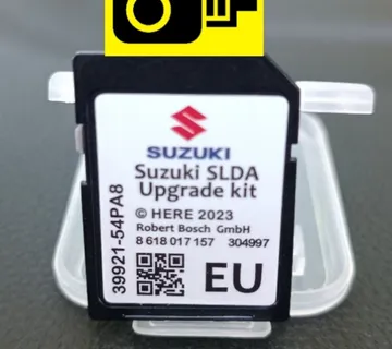 Suzuki navigacija SD kartica sa najnovijim kartama EU + RADARI - cover