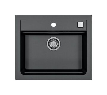 Sudoper Alveus Atrox 30 granit 590x500 CARBON G91 - cover