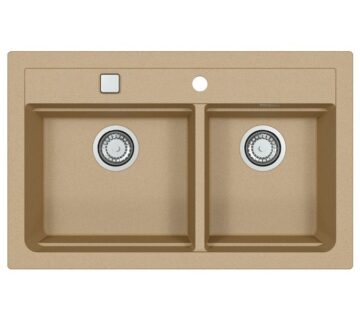 Sudoper Alveus Atrox 50 granit 790x500 BEIGE G55 - cover
