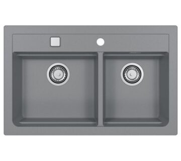 Sudoper Alveus Atrox 50 granit 790x500 CONCRETE G81 - cover