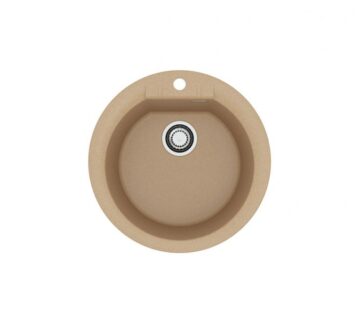 Sudoper Alveus Cadit 100 okrugli granit fi 510 BEIGE G55 - cover