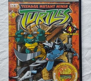 Ninja akademija 2007 - Teenage mutant ninja turtles - DVD 5  - cover
