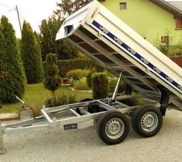 Auto prikolica-kiper 300x180x40, nosivost 2700 kg.2025 g, 2025 god. - cover