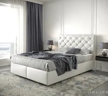 Box spring krevet Dream-Great s madracem i nadmadracem - Chesterfield - cover