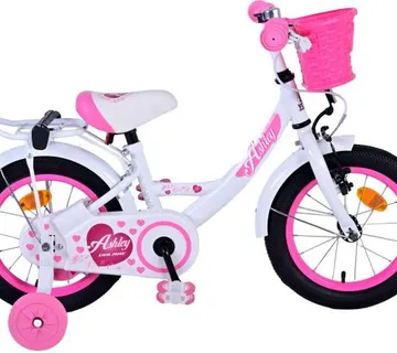 Volare Ashley dječji bicikl 14" bijeli - cover