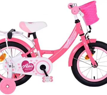 Dječji bicikl Volare Ashley 14" roza-crveni - cover