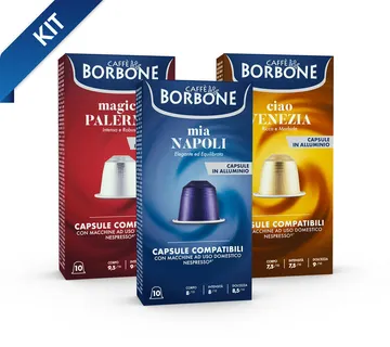 Tasting KIT Borbone Nespresso ALU 100 kompatibilnih kapsula - cover